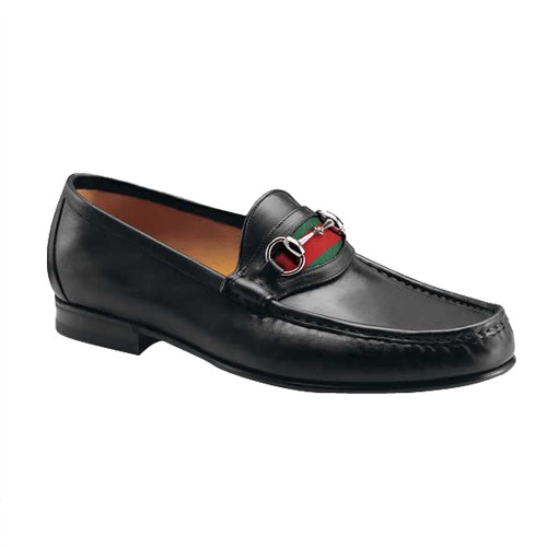 Noir Gucci Mocassins Mors Et Signature Web